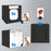 60cm Portable Photo Studio Box 3 LED Light Panels Dimmable Photography Lighting Kit - US Plug - 7