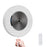 Wall Mounted CD Player Surround Sound FM Radio Bluetooth-compatible Music Player Support TF Card/Aux-in/USB Disk [Support CD Only] - EU Plug - 1