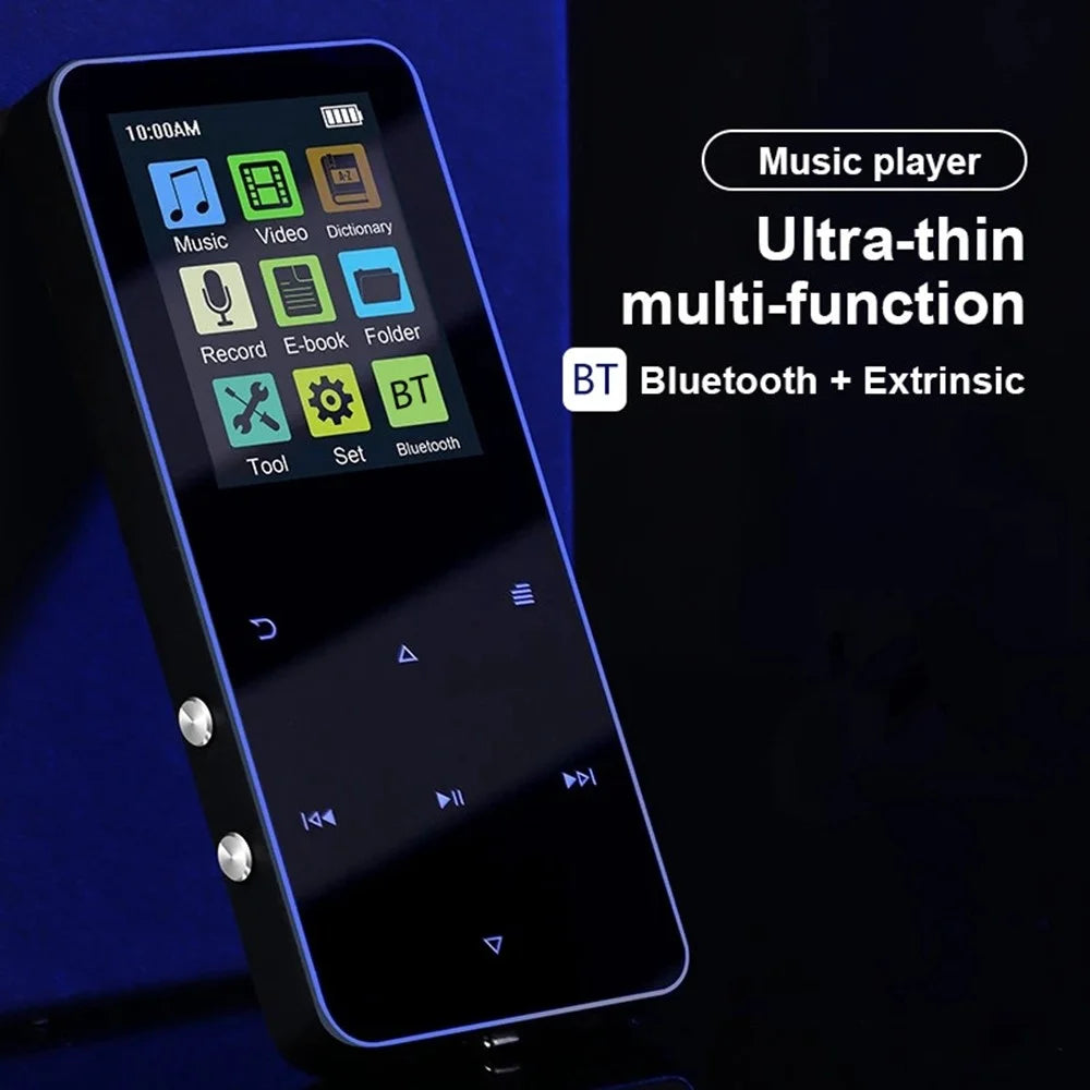 S308 16GB TF Card Touch Screen MP3 Sound Recorder Music Video MP4 Player with Dictionary + Bluetooth-compatible Function - Silver - 4