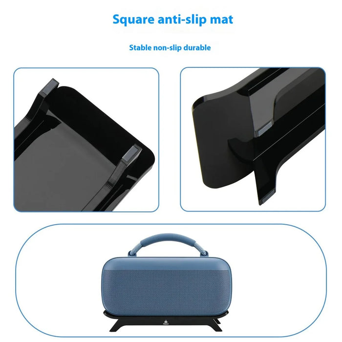 TXESIGN For Bose Soundlink Max Speaker Four-Legged Desktop Stand Acrylic Storage Base, 101-E002-300049 - Black - 4