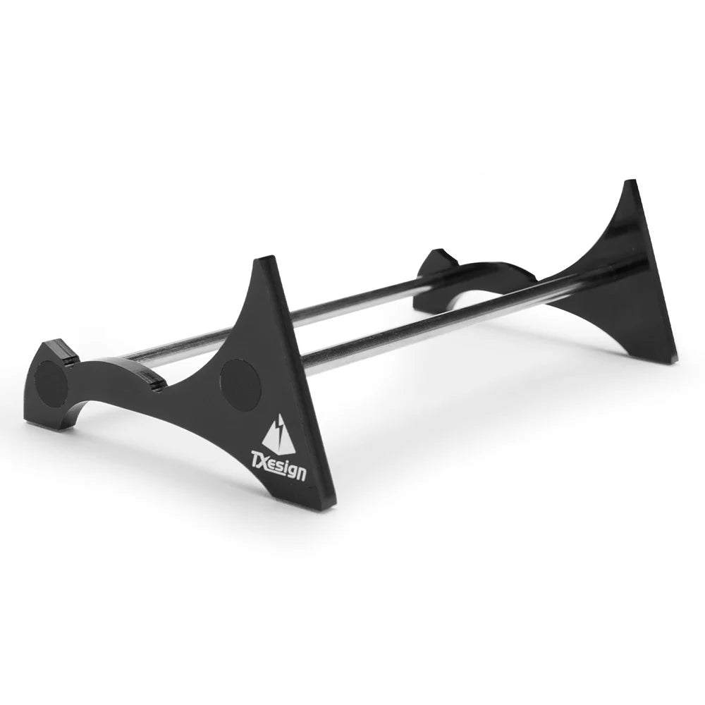 TXESIGN For JBL Flip 6 / 5 / 4 Speaker Desktop Stand Acrylic+Metal Storage Base, 101-E002-050159 - Black - 4