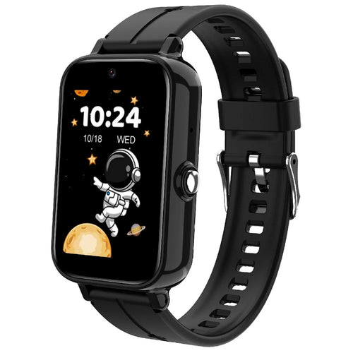 DH13S 1.57 Inch IPS Touch Screen Kids Smart Watch 4G Calling SOS GPS Tracking Wristwatch (Europe  /  Asian  /  Africa Version) - Black - 1