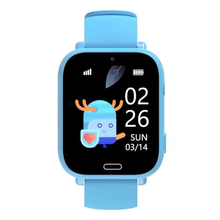 A10 1.83 Inch 4G Video Call Children Smart Watch Waterproof SOS Emergency GPS Tracker (Europe  /  Asian  /  Africa Version) - Blue - 2