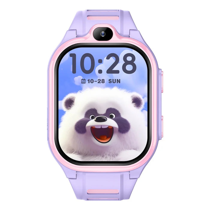 D19 2.0 Inch 4G Kids Smart Watch SOS Call 2GB RAM 16GB ROM GPS Tracker (Europe  /  Asia  /  Africa Version) - Purple - 6