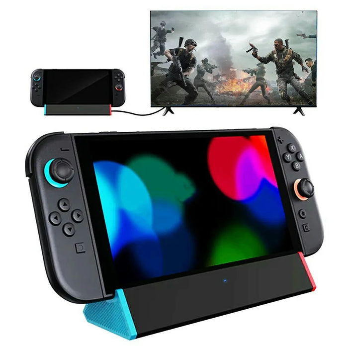 For Nintendo Switch 2 Docking Station 4K / 120Hz HD 2.1 Extension Hub with USB 3.0 and LAN Port - 2