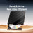 ESSAGER External DVD Drive 8X Read Write External Optical Drive High Performance Chip for Laptop PC - Black - 3