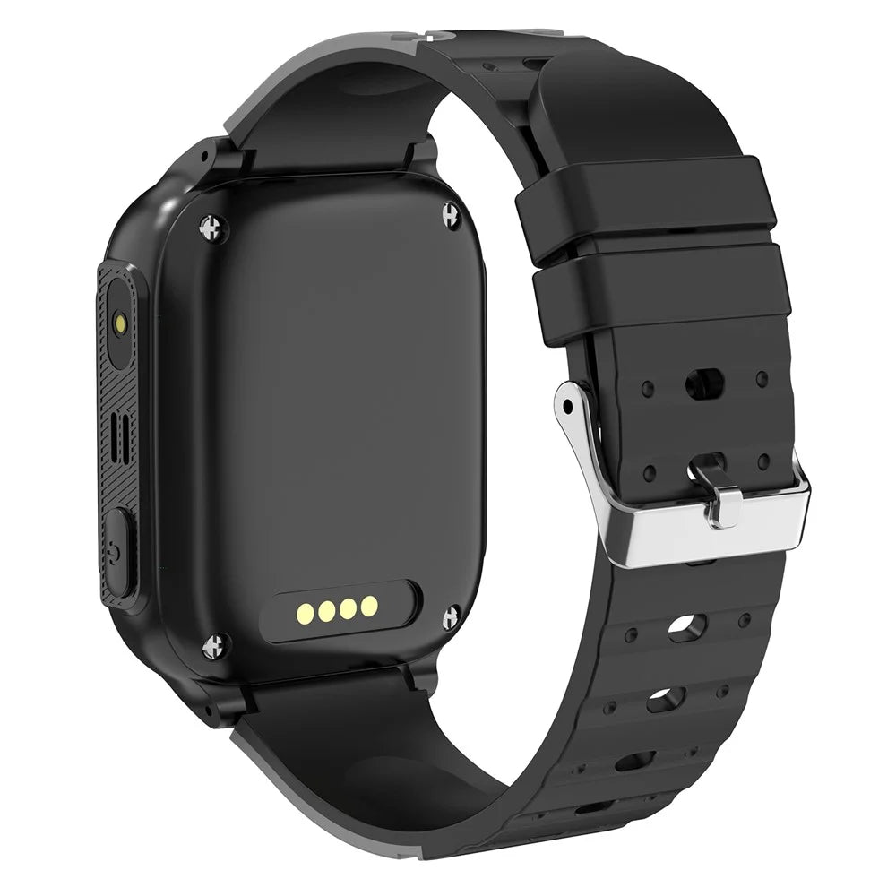 DH28 1.83 Inch Screen 4G Smart Watch for Kids GPS Locator SOS Calling Wristwatch (Europe  /  Asia  /  Africa Version) - Black - 3
