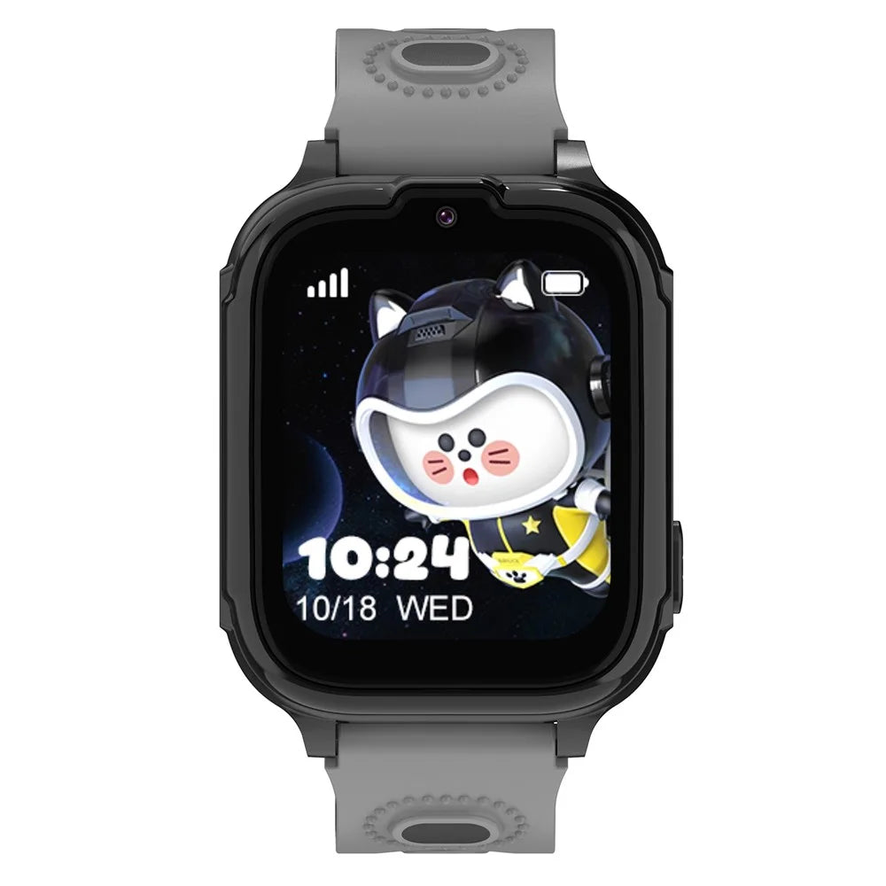 DH28 1.83 Inch Screen 4G Smart Watch for Kids GPS Locator SOS Calling Wristwatch (Europe  /  Asia  /  Africa Version) - Black - 5