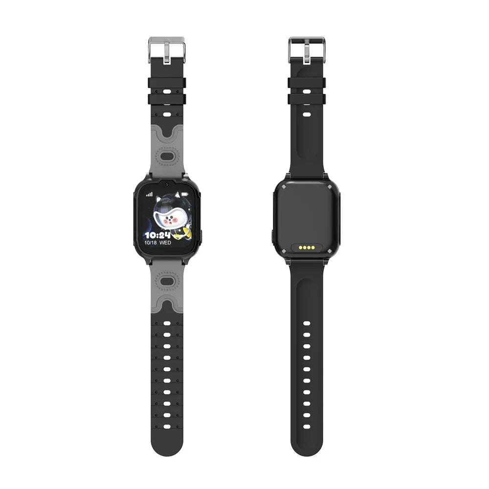 DH28 1.83 Inch Screen 4G Smart Watch for Kids GPS Locator SOS Calling Wristwatch (Europe  /  Asia  /  Africa Version) - Black - 6