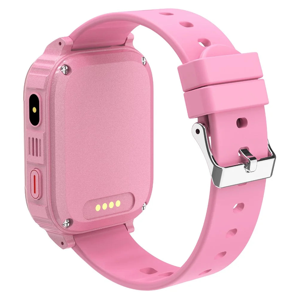 DH25 HD Camera 4G Video Call GPS Smart Watch for Kids 1.83 Inch IPS Screen SOS Emergency Wristwatch (Europe  /  Asia  /  Africa Version) - Pink - 3
