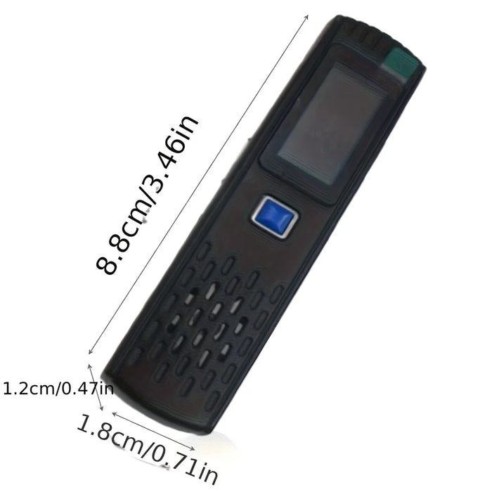 E3588 8GB Digital Voice Recorder HiFi Noise Reduction Audio Recorder for Lectures Meeting Interviews - Black - 6