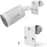360 Degree Adjustable Security Camera Mount Bracket for Outdoor Gutter Waterproof Camera Holder Stand - White - 1