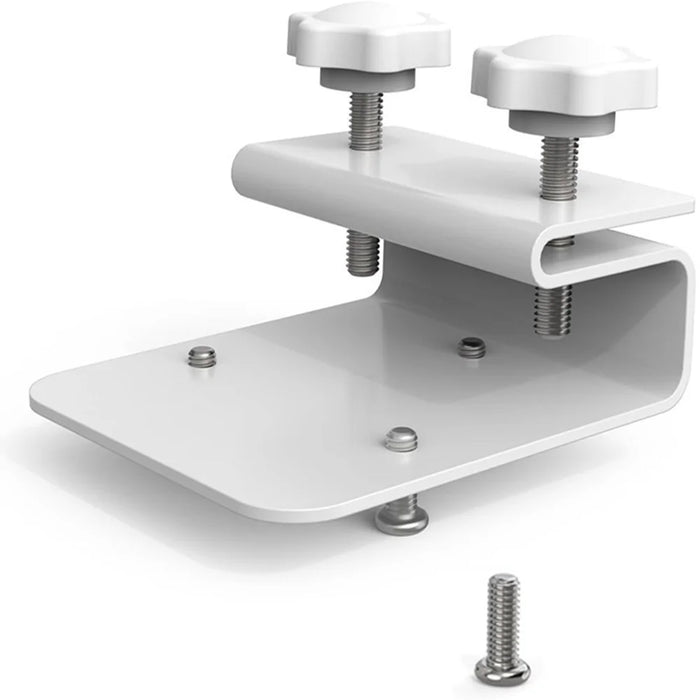 360 Degree Adjustable Security Camera Mount Bracket for Outdoor Gutter Waterproof Camera Holder Stand - White - 2