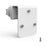360 Degree Adjustable Security Camera Mount Bracket for Outdoor Gutter Waterproof Camera Holder Stand - White - 3