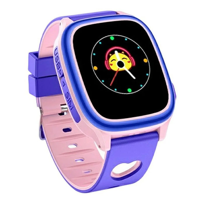 YESIDO IO51 1.44 inch HD Screen Kids Smartwatch 2G LBS Positioning IP65 Waterproof Wristwatch - Pink - 1