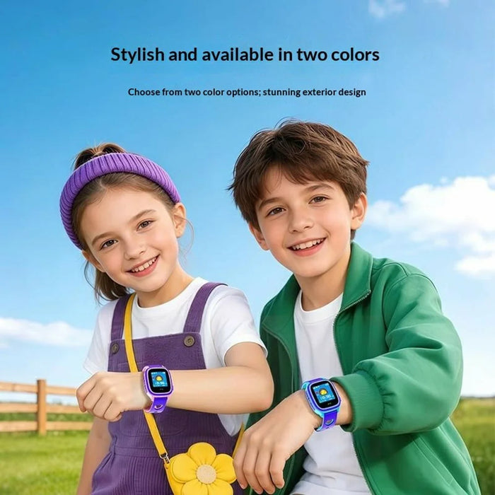 YESIDO IO51 1.44 inch HD Screen Kids Smartwatch 2G LBS Positioning IP65 Waterproof Wristwatch - Pink - 3