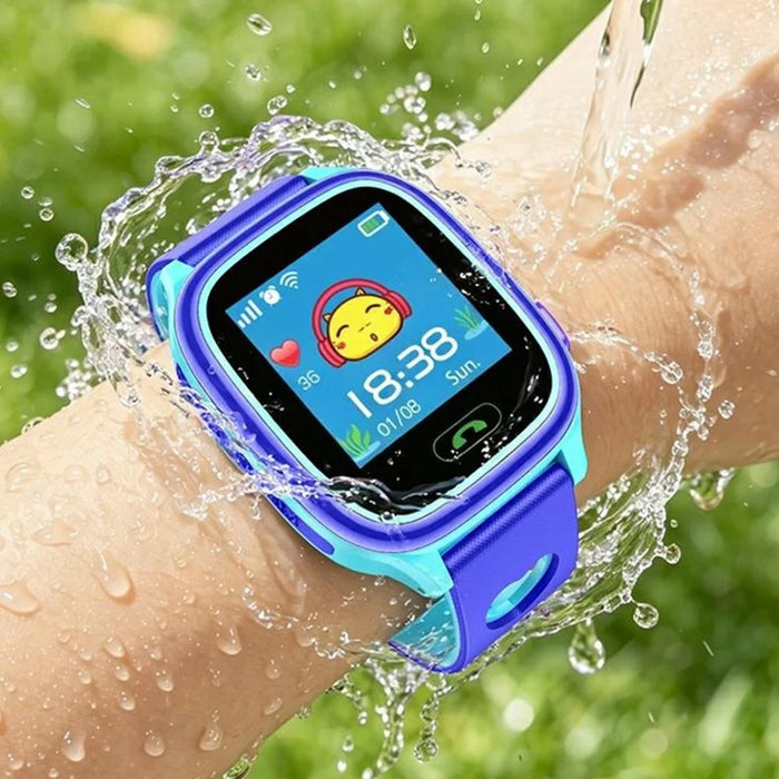 YESIDO IO51 1.44 inch HD Screen Kids Smartwatch 2G LBS Positioning IP65 Waterproof Wristwatch - Pink - 6