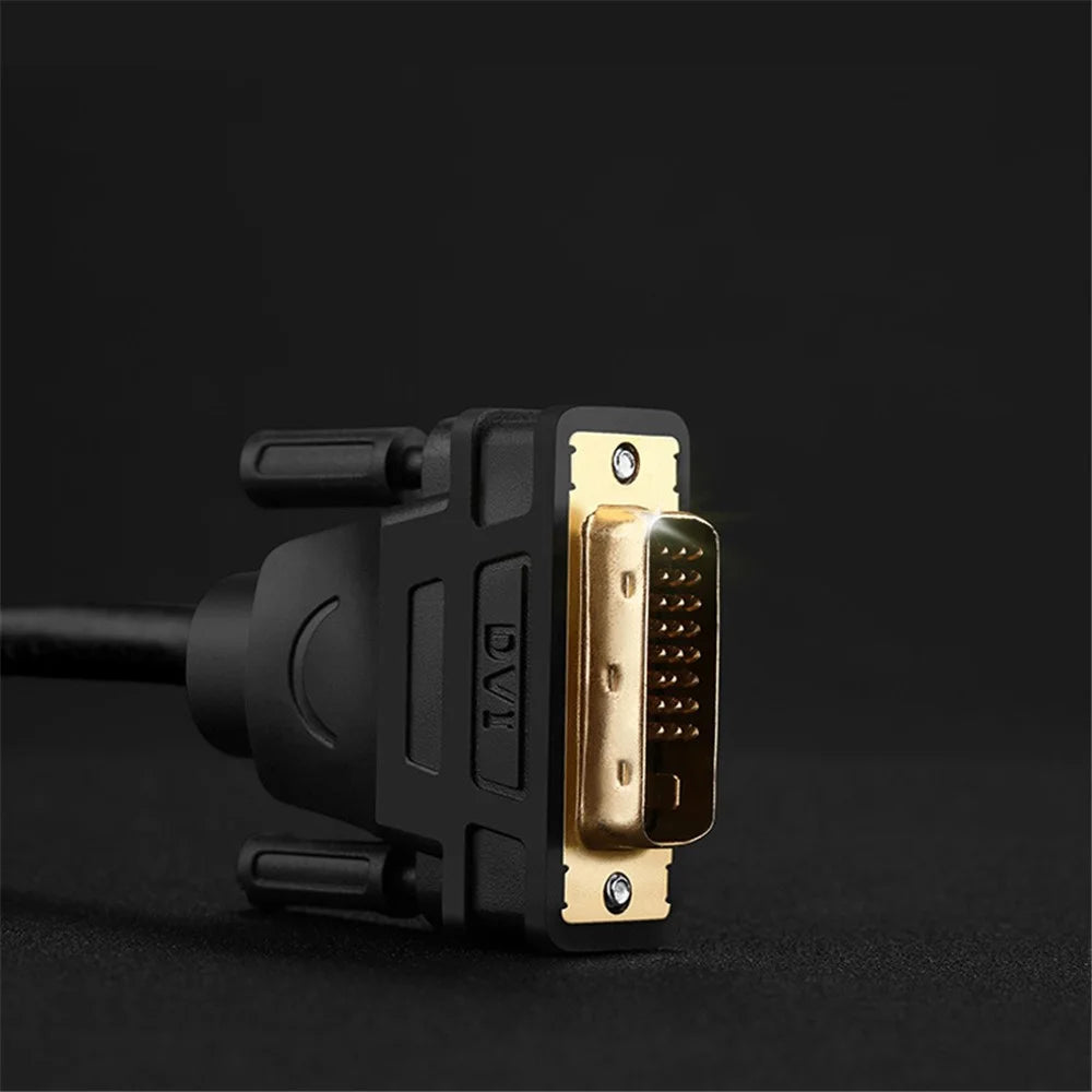 UGREEN 30838 DVI-D 24+1 Male to VGA Male Video Cable Adapter Cord 1.5m for HDTV Projector Computer - 4