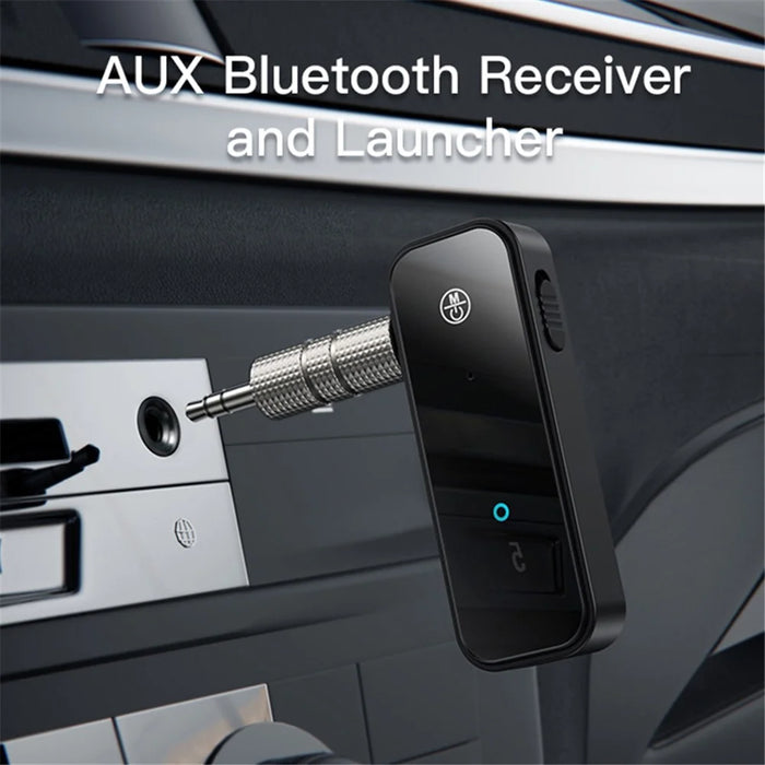 YESIDO YAU25 2-in-1 Bluetooth-compatible 5.0 Transmitter Receiver Aux Adapter for Car Home Stereo System - 2