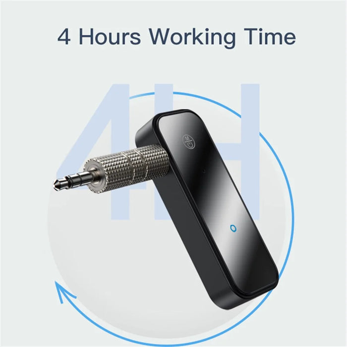 YESIDO YAU25 2-in-1 Bluetooth-compatible 5.0 Transmitter Receiver Aux Adapter for Car Home Stereo System - 5