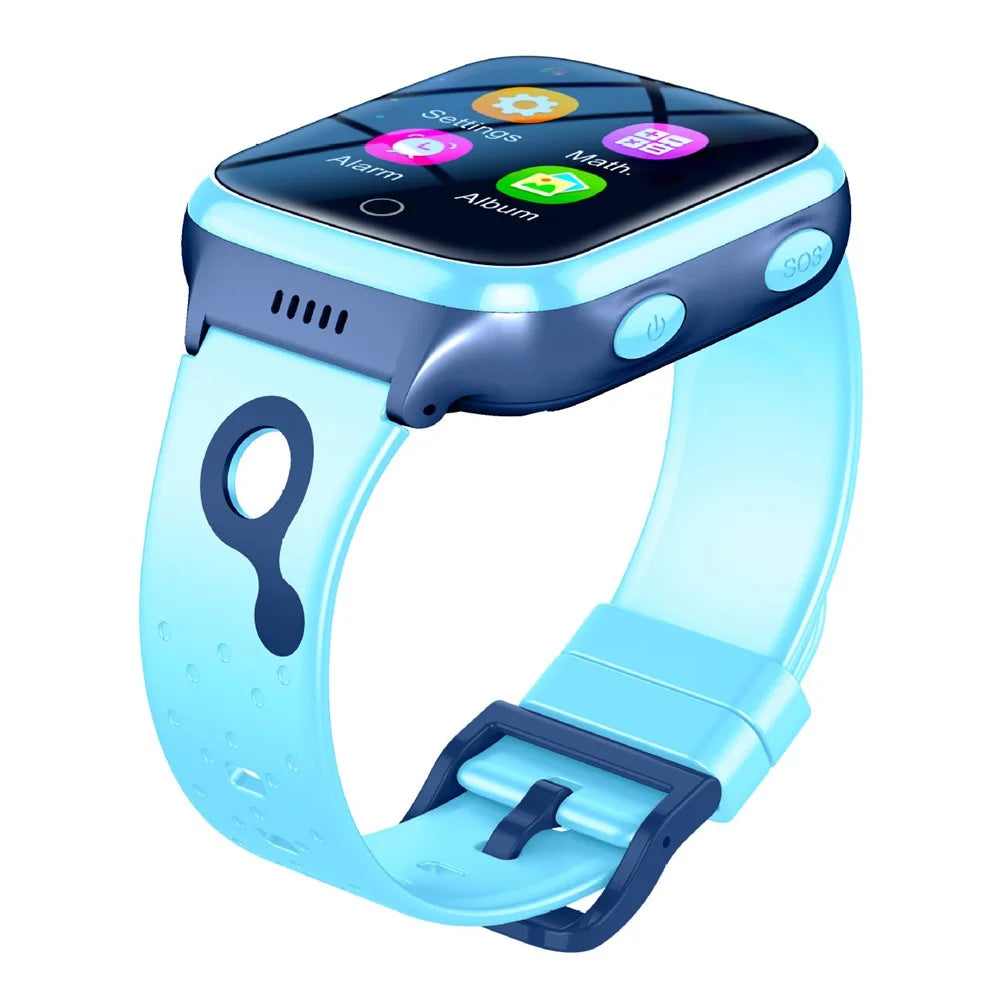 K9 4G 1.4 inch Touch Screen Kids WiFi Smart Watch Video Calling GPS Positioning Rechargeable Student Camera Watch - Blue - 7