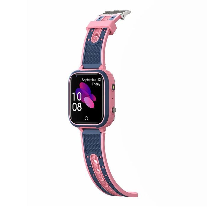 LT21 1.4-inch IPS Touch Screen Kids Camera Smart Watch Step Counter Waterproof 4G Sports Watch - Pink - 4