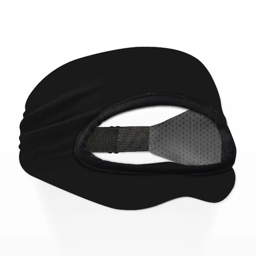 VR Eye Mask Adjustable Breathable VR Sweat Band VR Face Cover Padding for Men and Women - All Black - 1