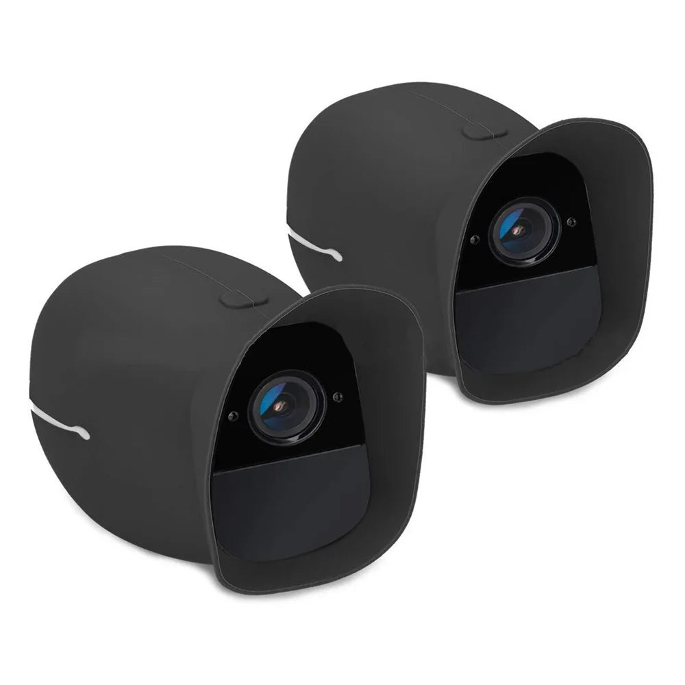 Silicone Cover for Arlo Pro / Pro 2, UV-Resistant Protective Case Camera Security Skin - Black - 2