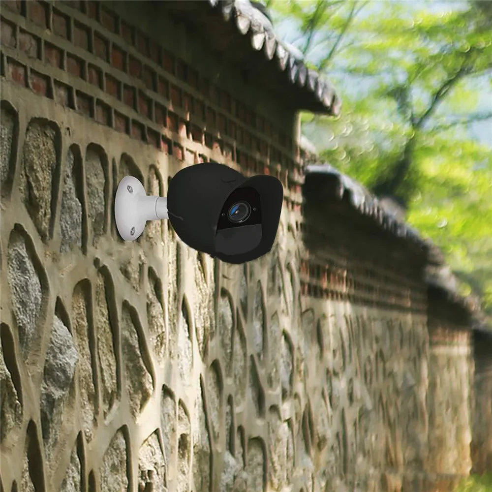 Silicone Cover for Arlo Pro / Pro 2, UV-Resistant Protective Case Camera Security Skin - Black - 3