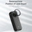 For Insta360 X3 Protective Cover, Panoramic Camera Scratch Resistant Soft Silicone Case - Black - 3