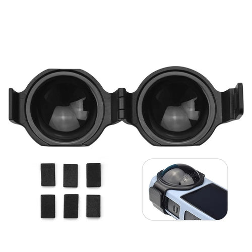 Lens Protector for Insta360 X3 Buckle Lock Lens Guard Camera Lens Scratch Resistant Protective Cover - 1