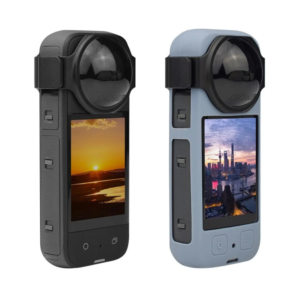 Lens Protector for Insta360 X3 Buckle Lock Lens Guard Camera Lens Scratch Resistant Protective Cover - 3