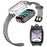 K26 1.83 inch Display Detachable Smart Watch 4G Call GPS Positioning Kids Watch with Lanyard+Silicone Case - Black - 1
