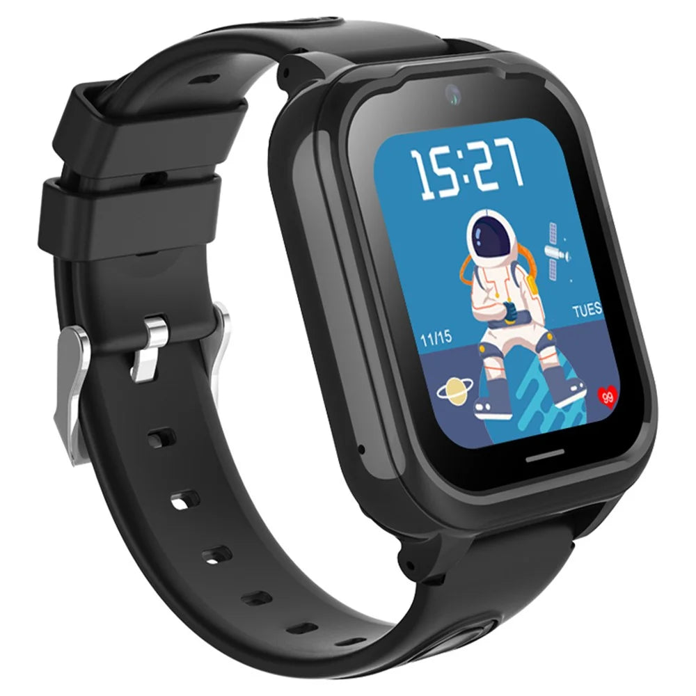 D38 4G Kids Smart Watch Children GPS Tracker Voice Call SOS Function Alarm Clock Android 4.4 Phone Watch - Black - 2