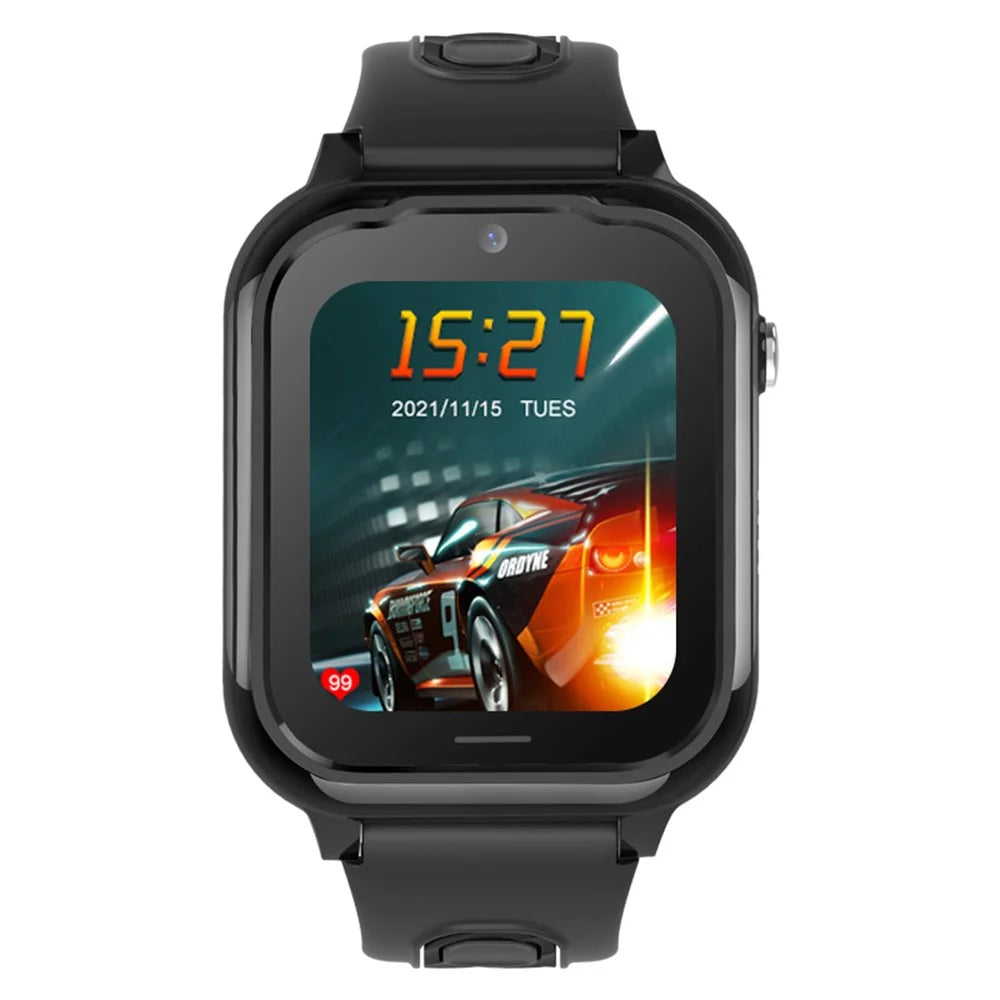 D38 4G Kids Smart Watch Children GPS Tracker Voice Call SOS Function Alarm Clock Android 4.4 Phone Watch - Black - 3