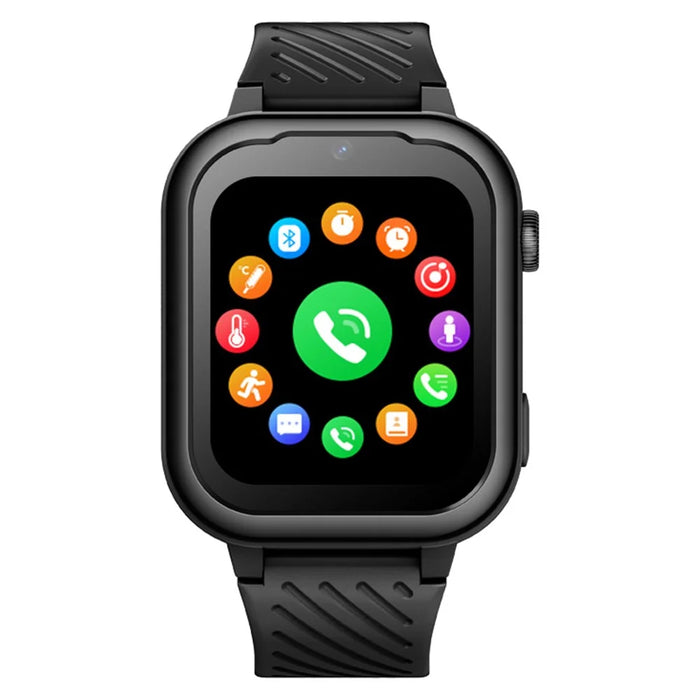 D39 Children GPS Tracker Watch Video Call 1.83-Inch Screen Android 8.1 Kids Phone Smart Watch - Black - 3