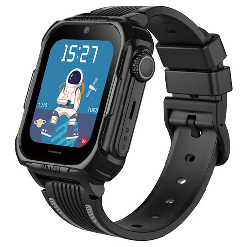 D38-2 Voice Call Alarm Clock Children Watch Android 4.4 4G Kids Smart Watch Phone GPS Tracker - Black - 1