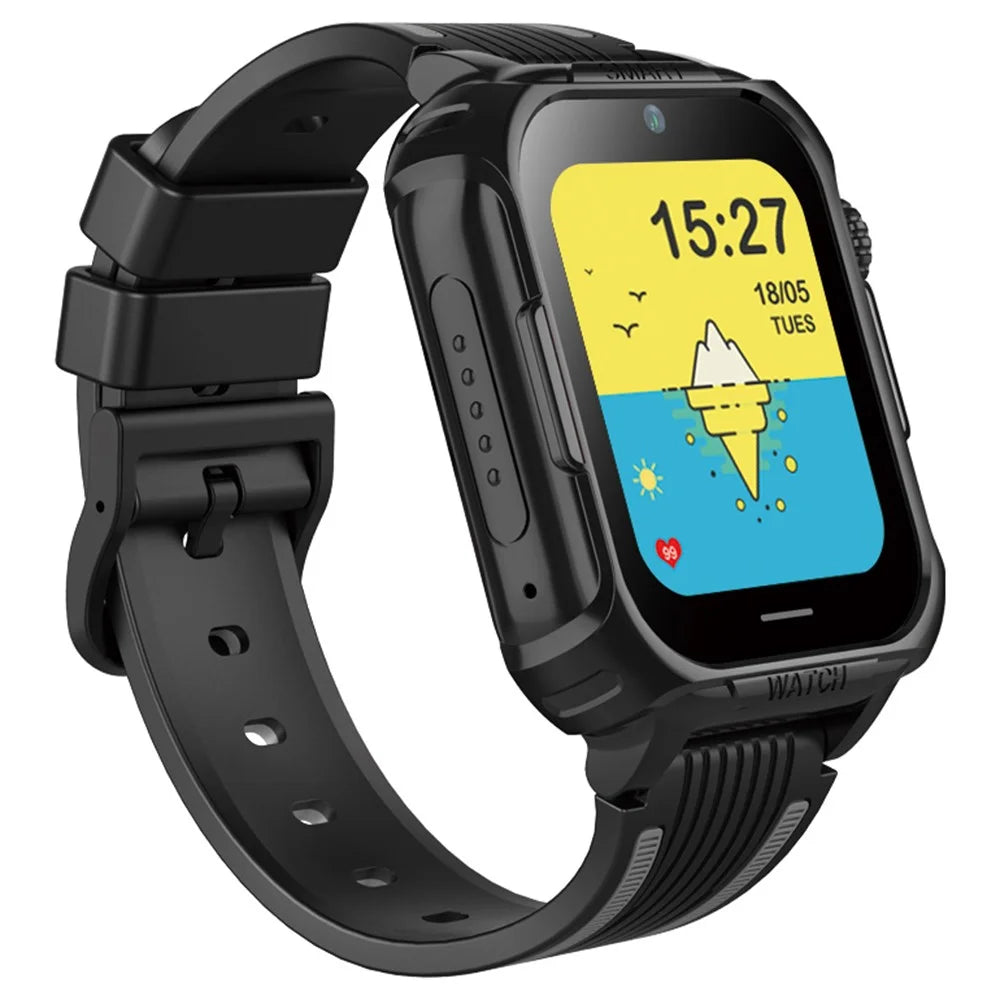 D38-2 Voice Call Alarm Clock Children Watch Android 4.4 4G Kids Smart Watch Phone GPS Tracker - Black - 2