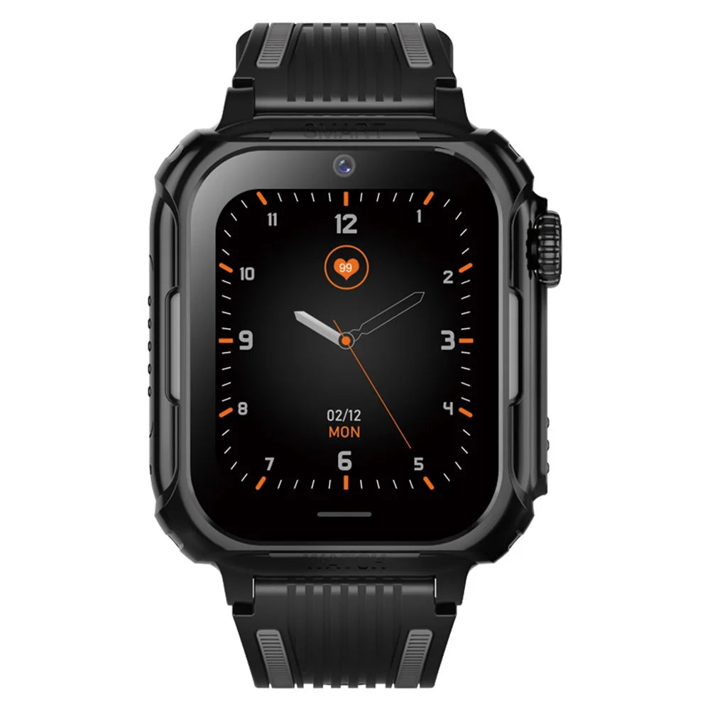 D38-2 Voice Call Alarm Clock Children Watch Android 4.4 4G Kids Smart Watch Phone GPS Tracker - Black - 3