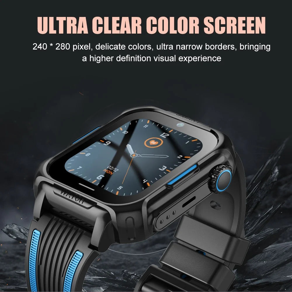 D38-2 Voice Call Alarm Clock Children Watch Android 4.4 4G Kids Smart Watch Phone GPS Tracker - Black - 5