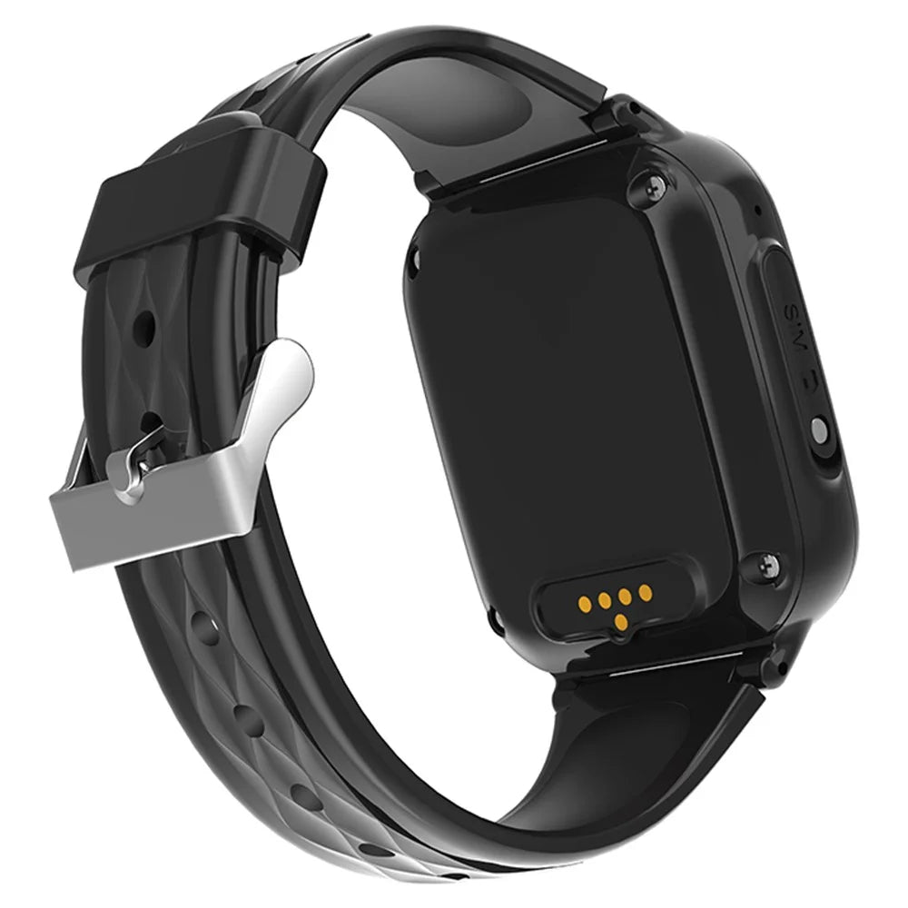 D31-C Low Consumption 4G Kids Smart Watch HD Video Calling SOS Voice Chat Students Watch Phone - Black - 4
