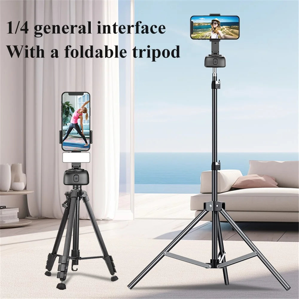 Q11 Auto Face Tracking 360-Degree Rotation Camera Phone Clip Mount Camera Portable Charger - 7