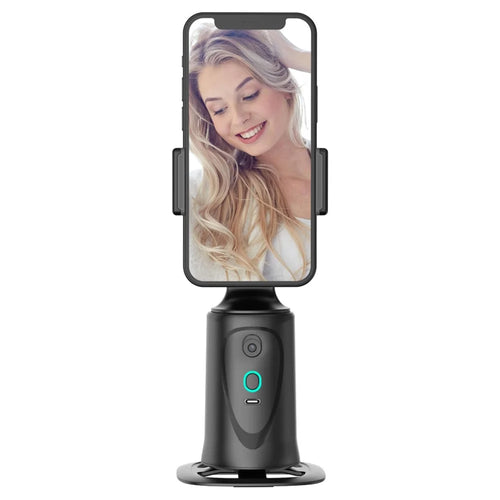 Q9 360 Degrees Rotation Smart AI Follow Gimbal Face Tracking Phone Camera Holder Photography Stand - 1