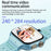 T8 1.89-Inch SOS 4G Children Smart Watch 1GB+16GB Waterproof Electric Band - Black - 5