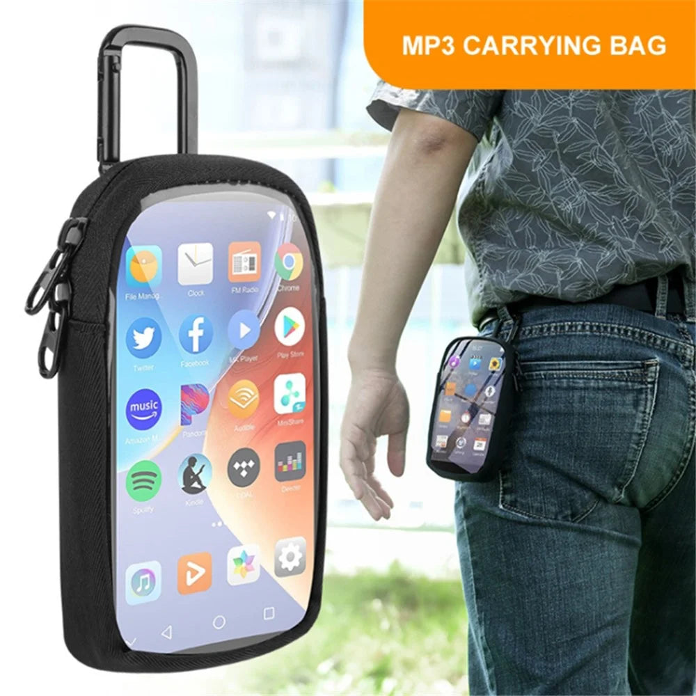 Clear Window Universal Protective Case for MP3 / MP4 Player Storage Bag - Pink - 3