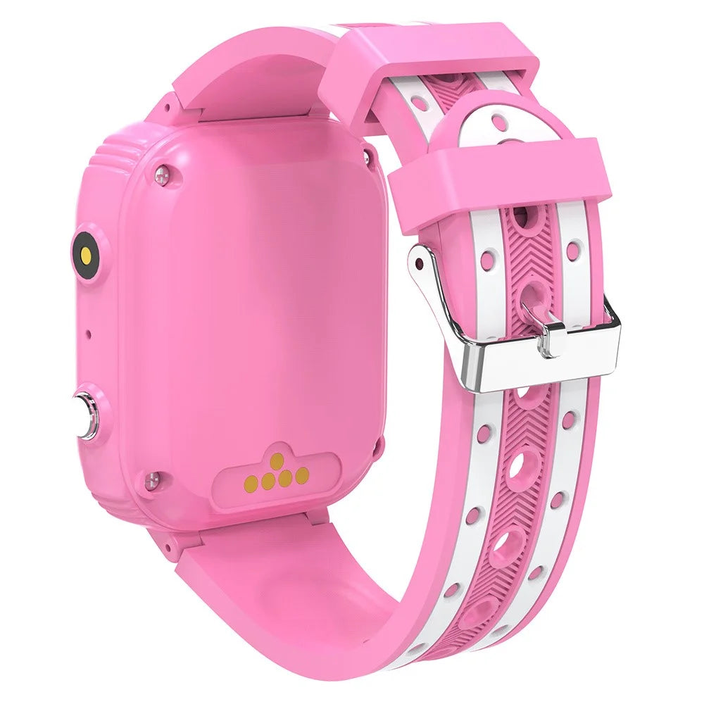 DH9S 1.4-inch Kids 4G Smart Watch Video Calling SOS GPS Positioning Camera Watch, European Version - Pink - 2