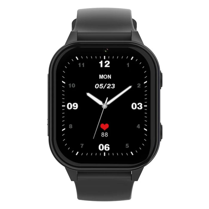 D1 Kids Smart Bracelet 1.85-Inch SOS 4G Children Voice Call SOS Function Phone Watch (1+8G) - Black - 3