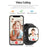 D1 Kids Smart Bracelet 1.85-Inch SOS 4G Children Voice Call SOS Function Phone Watch (1+8G) - Black - 5