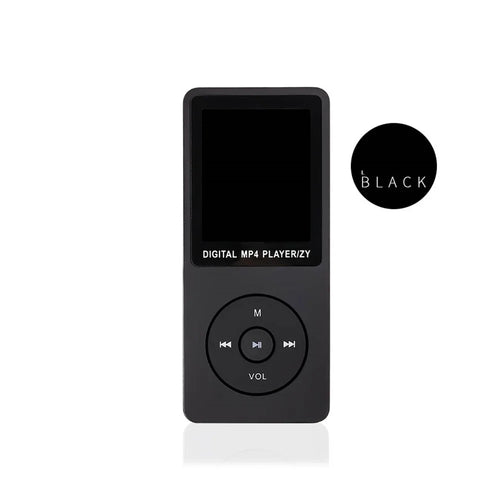 ZY418 1.8-inch Display Multi-function Portable Sports MP3 Music Player - Black - 1