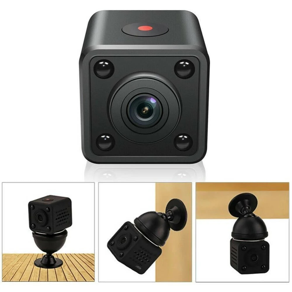 HDQ9 Mini WiFi Camera HD 1080P Video Audio Recorder with IR Night Vision Motion Detection - US Plug - 1